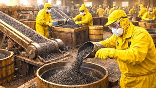HOW is GUNPOWDER MADE 🔥| THIS is the DANGEROUS MANUFACTURING PROCESS 🏭
