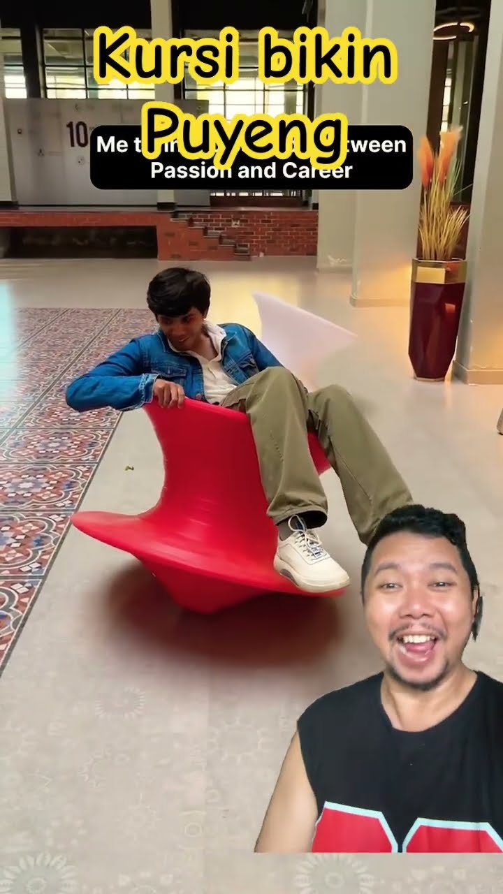 Kursi keseimbangan bikin Puyeng deh!!??? #comedy #funny #love #explore #arts #shorts