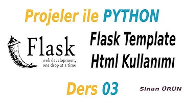 Flask ile HTML kullanımı ve Render işlemleri