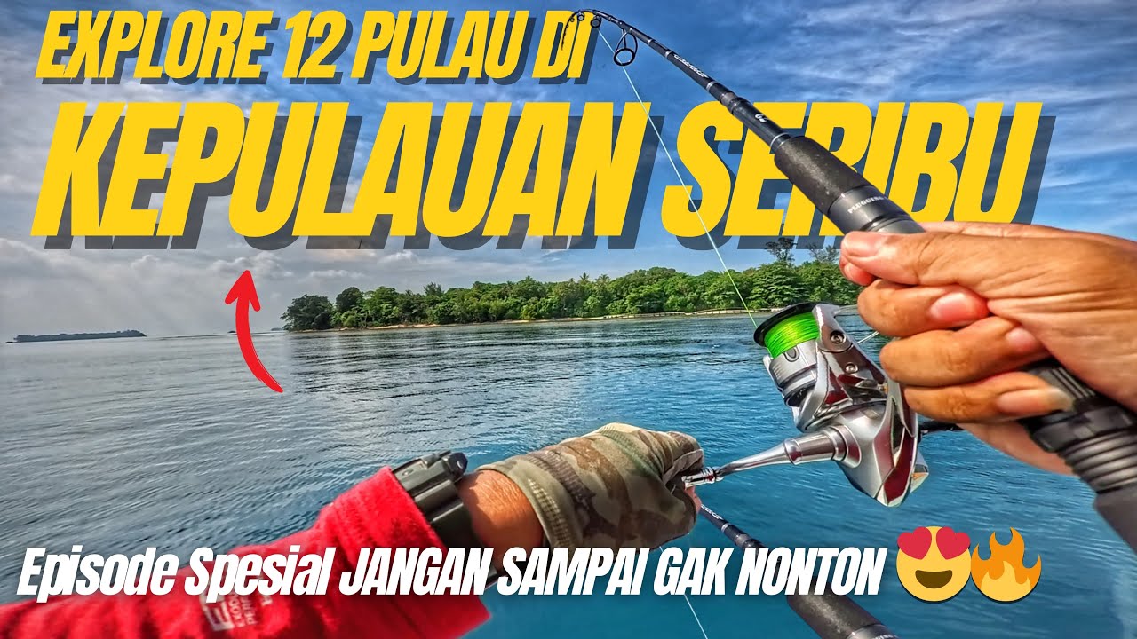 GAK ESPEK DI JAKARTA ADA SPOT MANCING SEKEREN INI‼️SPOT TERBAIK MEMANCING DI KEPULAUAN SERIBU‼️🔥
