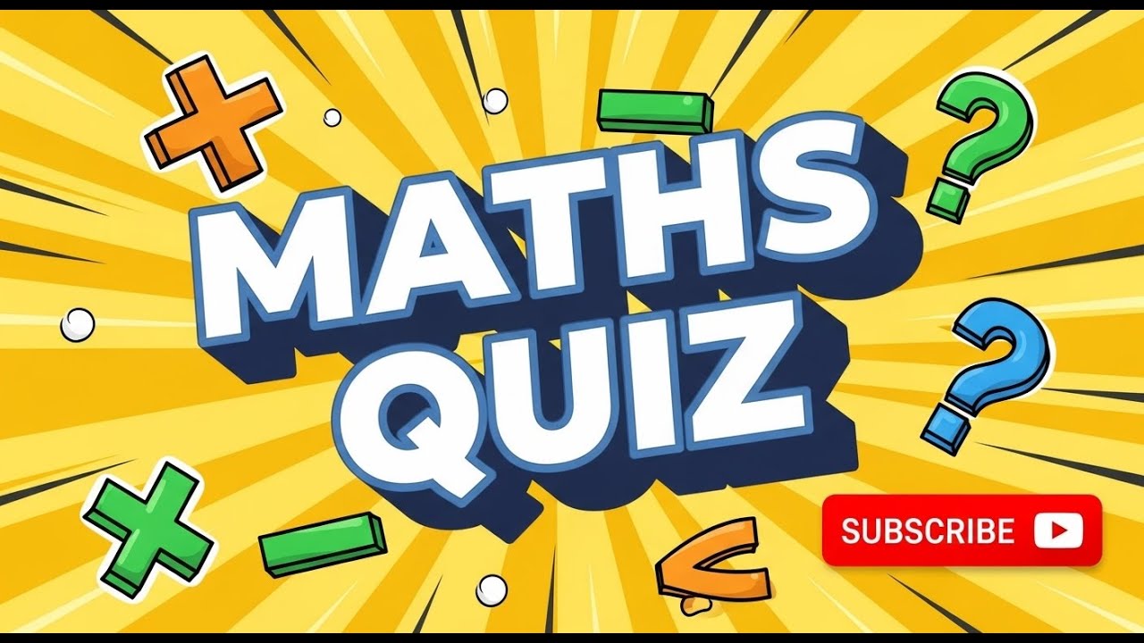 💥LIVE Math Quiz 🧮 Can You Solve Faster Than Everyone Watching?