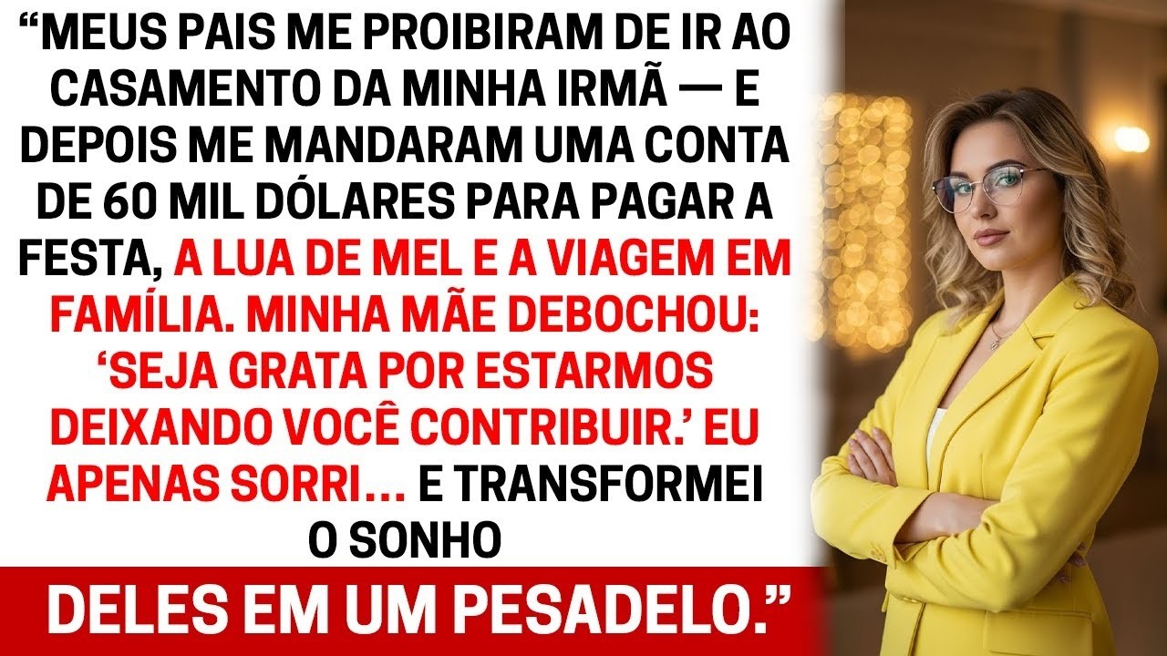 Sempre fui a filha que ajudava em silêncio. Durante 15 anos, mandava 5.000 dólares por mês para meus pais, pagava as contas da minha irmã, acreditava que era assim que se ama uma família. Mas...