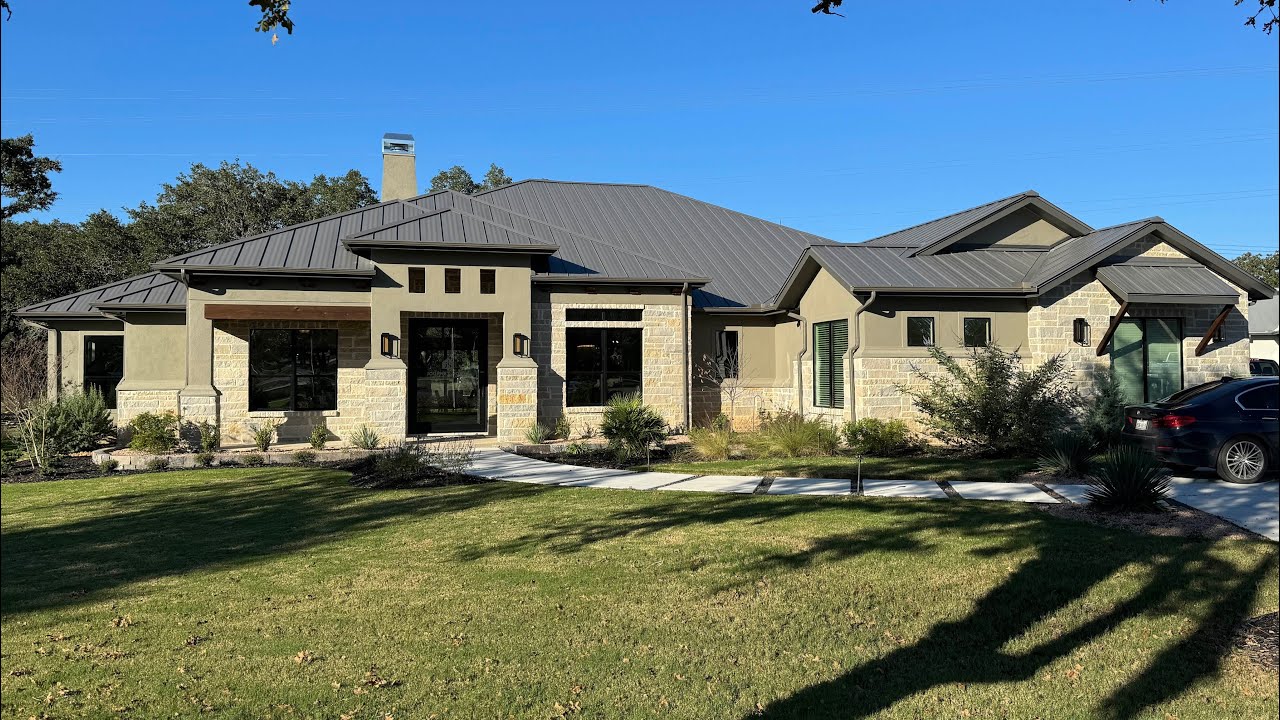 Journey Homes Model Tour, Belle Oaks, Bulverde Tx YouTube