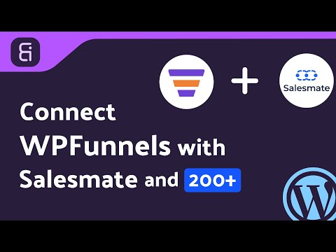 Integrating WPFunnels with Salesmate CRM | Step-by-Step Tutorial | Bit Integrations