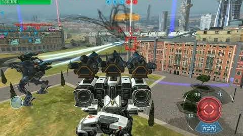 War Robots - New Weapon Chimera and new Map Rome