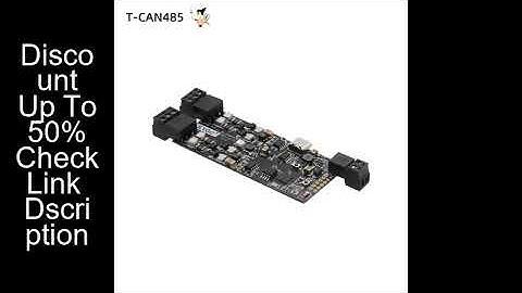 LILYGO® T-CAN485 ESP32 Industrial Control Module CAN RS-485 TF Card WIFI Bluetooth Wireless IOT Deve