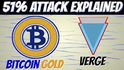 51% Attack Explained | Bitcoin Gold and Verge Recent Hack (Crypto)