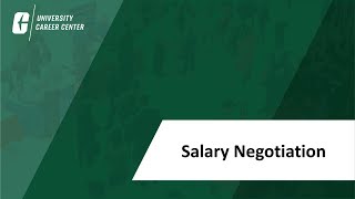 Salary Negotiation