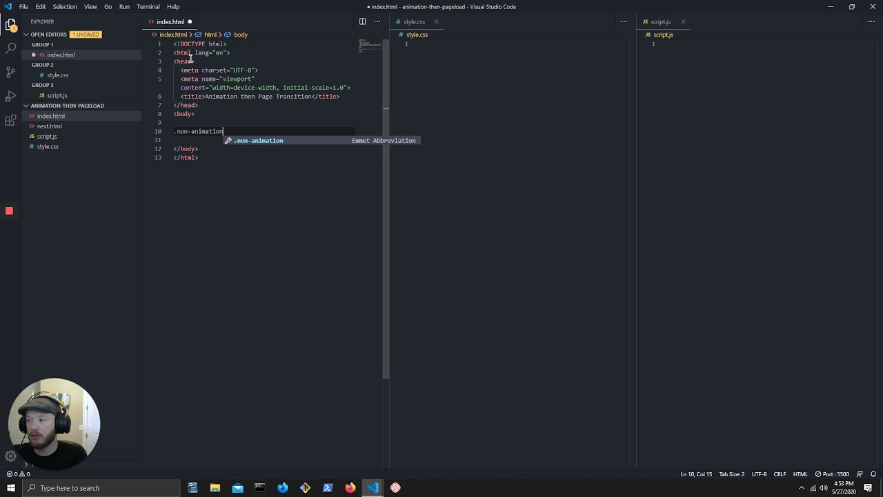 HTML Set Up - YouTube