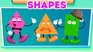 DIFFERENT SHAPES 🔷| English for KIDS