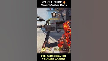 63 kill Grandmaster Nuke 6 #codm #cod #callofduty #rankednuke #codmobile