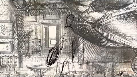 Turbine Origins | Early Drawing & GIF Archive Timelapse | Experimental Animation Process