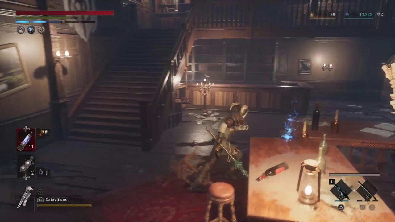 Desafio Lies of P NG+ 2 armas no level 1 E vc escolhe