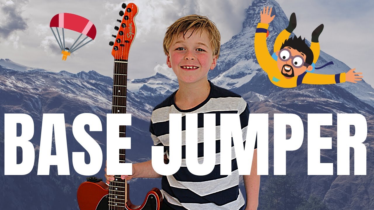 Base Jumper - Harry Age 8 - (Grade 4, RSL Awards/Rockschool) - Electric Guitar! 