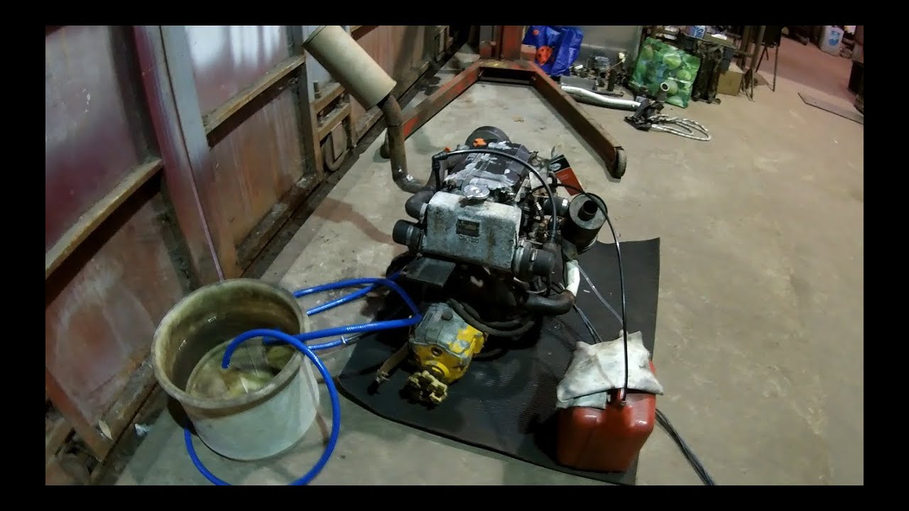 Removing and refurbishing the engine