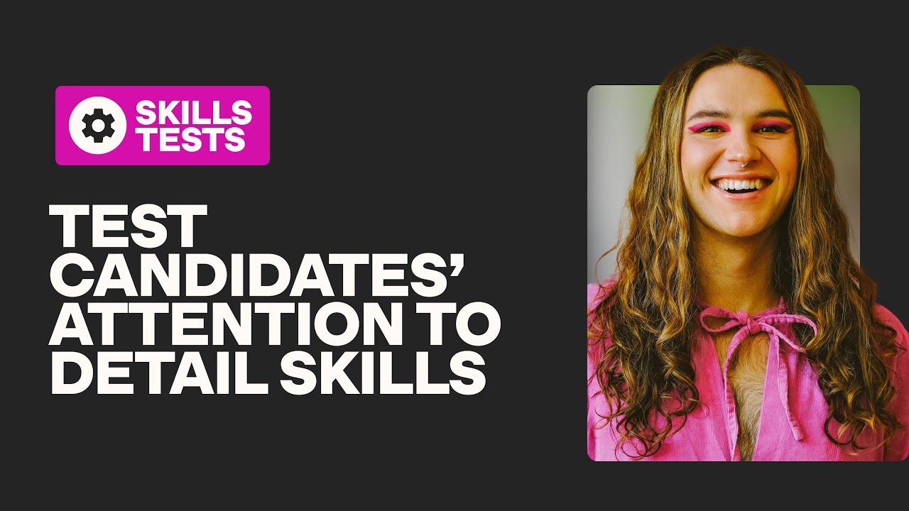 Hire The Best Candidates With Our Attention To Detail Test YouTube