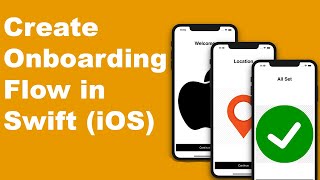 Swift Tutorial: Create Welcome Onboarding Flow for iOS App in Xcode 11 - Beginners