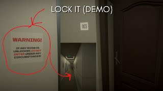 Celebrity WARNING! IF ANY ROOM IS UNLOCKED, DO NOT ENTER!!! Lock It (DEMO) Horror Game #horrorgaming #gaming Wealth