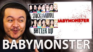 BABYMONSTER - ‘Stuck In The Middle (7 ver.)’ & ‘BATTER UP (7 ver.)’ | REACTION