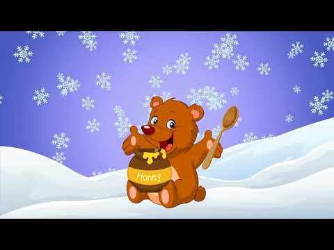 Вихід ВЕДМЕДИКА на зимове свято розвага заняття дитсадок зима ведмедик казковийперсонаж свято