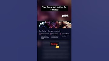 Turn Setbacks into Fuel for Success!