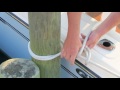 Grady White How Tos Tying To A Piling Grady White How Tos Tying To A Piling