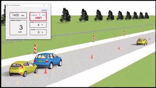 Adaptive Cruise Control using PreScan