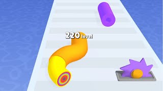 MAX LEVEL in Layer Runner! Gameplay Android,ios (Levels 1-3)