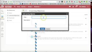Using Learning Objectives in Schoology