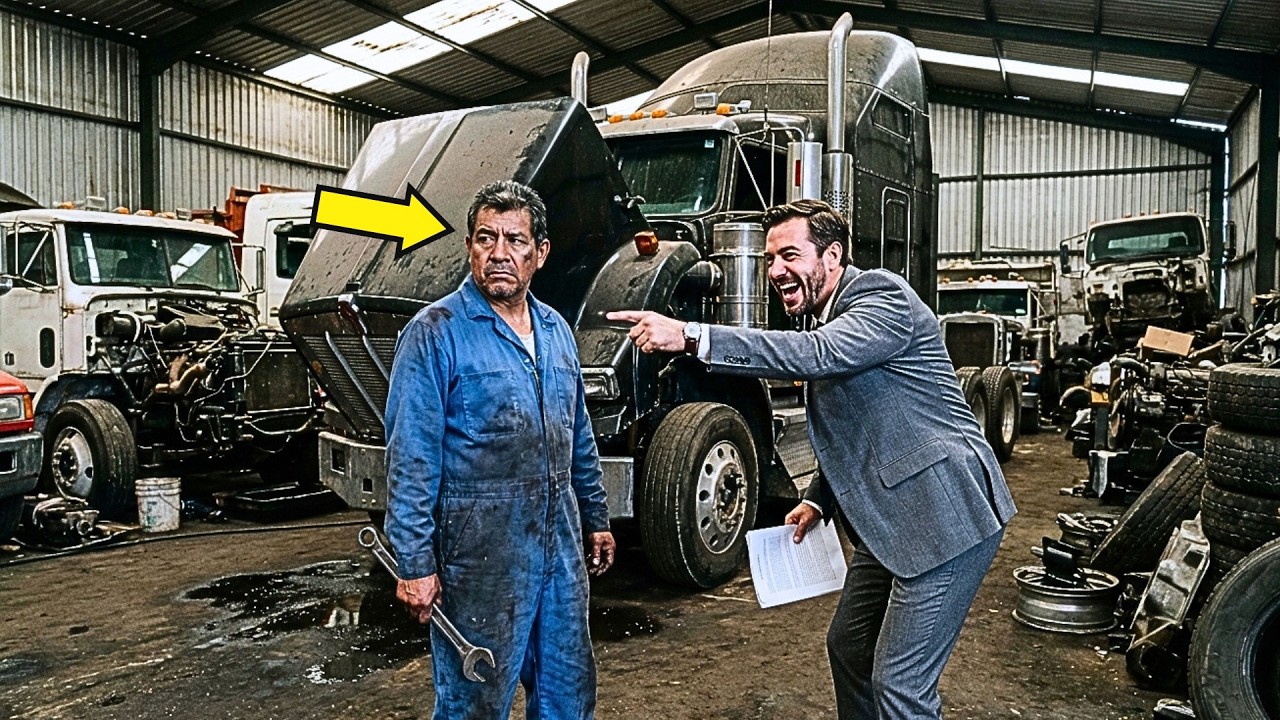 “¡ERES EL QUINTO MECÁNICO…LOS OTROS 4 SE FUERON!” — DIJERON…HASTA QUE VIO LOS 23 CAMIONES OLVIDADOS