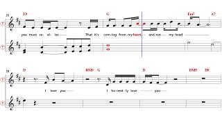 I honestly love you - Bb Tenor/Soprano Sax Sheet Music [ Olivia Newton John ]