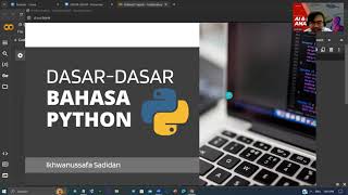 Python Dasar | Format, Literal, Komentar, Operator, Variabel, Input
