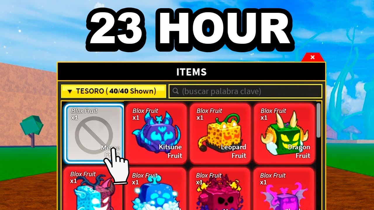 Can you get ALL the FRUITS from BLOX FRUITS in 24 HOURS? - YouTube