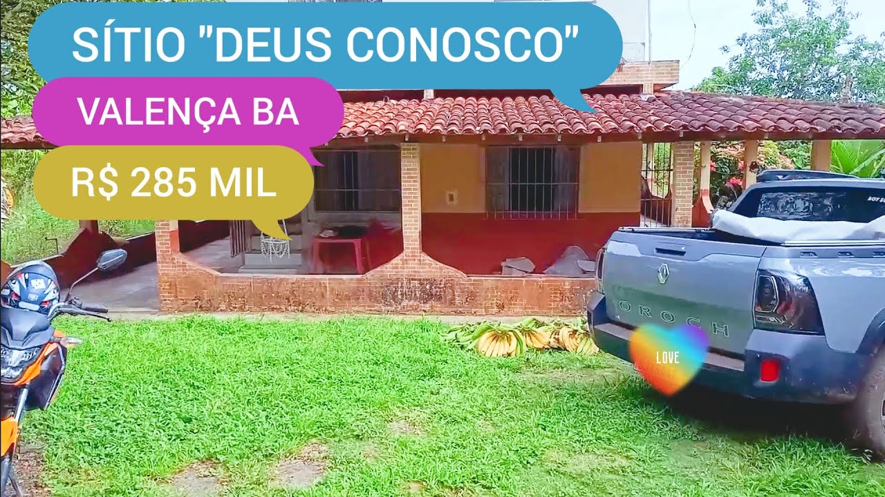 SÍTIO EM VALENÇA BA 3.5 HECTARES CÓDIGO:0221 ZAP 73981663547 MARCIO