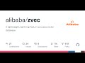 GitHub - alibaba/zvec: A lightweight, lightning-fast, in-process vector database