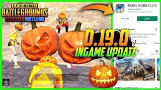 [NEW UPDATE] PUBG MOBILE LITE NEW HALLOWEEN UPDATE 0.19.0 IS HERE 🔥