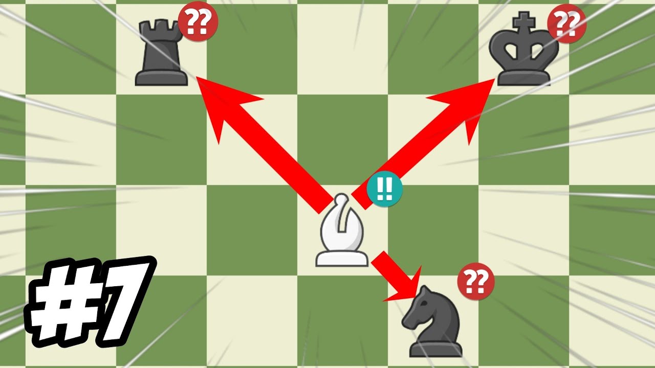 when bishop triple forks| chess memes #7 - YouTube