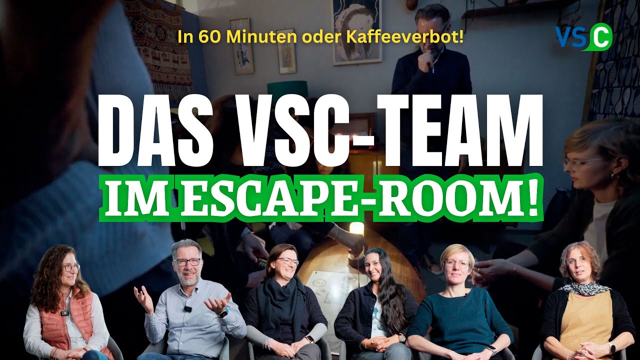 VSC Escape Room - die komplette Herausforderung