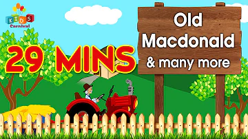 Old Macdonald & Many More || Top 20 Most Popular Nursery Rhymes Collection