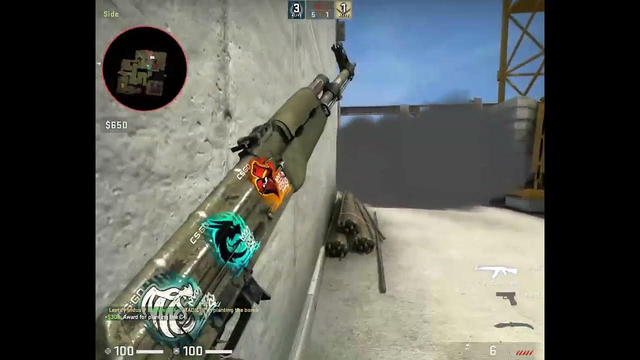CSGO Clutch 1v4 YouTube