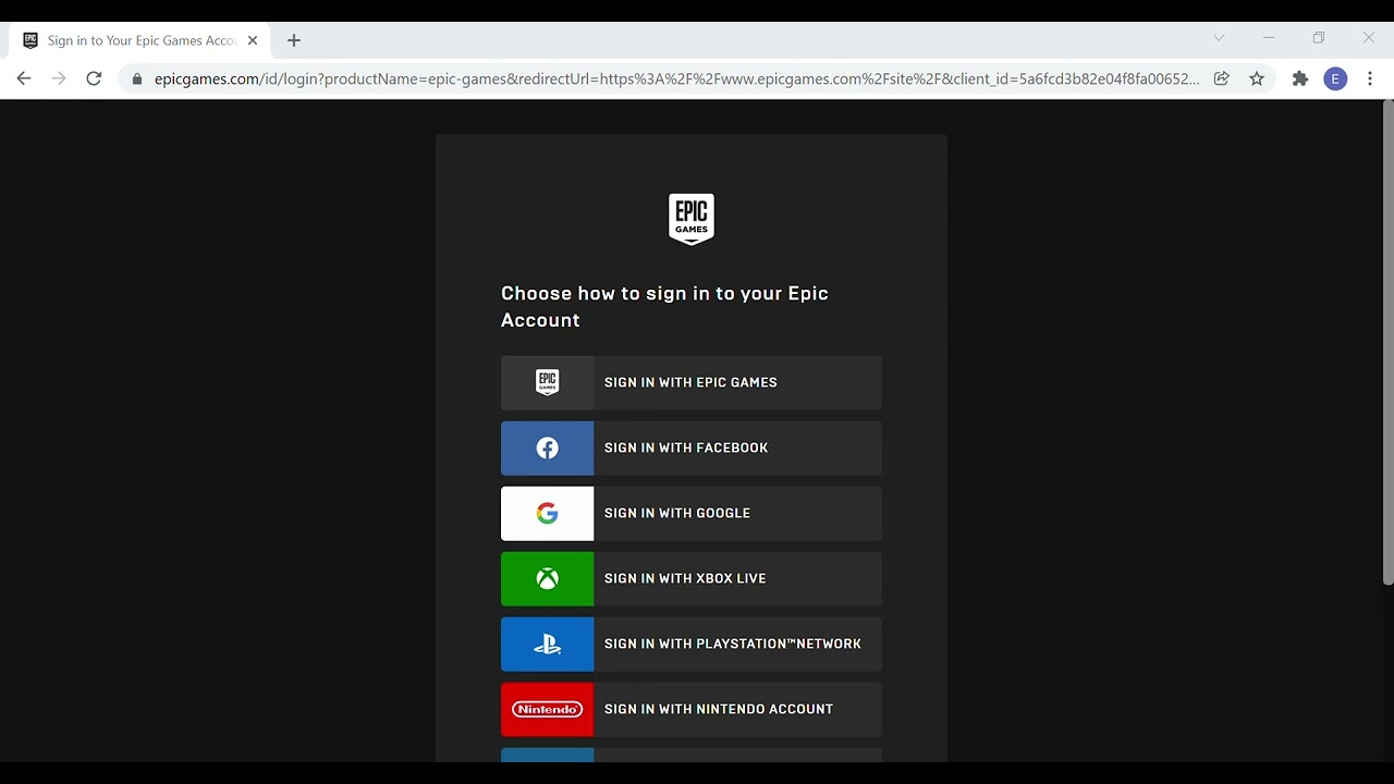 Epic Games   Google Chrome 2022 02 01 13 55 24