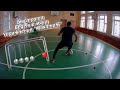 Футбол/Быстрота/Ведение мяча/Техника передвижения/Упражнение "Маятник"