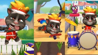 My Talking Tom 2 || My talking tom 2 is falling down and laughing || Part 17 ||