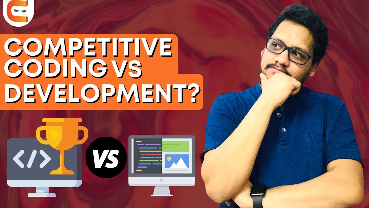 Competitive Coding Vs Development #shorts - YouTube