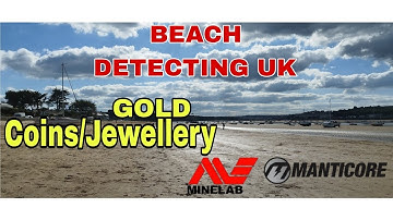 MINELAB MANTICORE BEACH HUNT - GOLD JEWELLERY - COINS - SUBSCRIBE@detecnicksmetaldetectors2984 