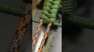Paracord Bracelet Fishtail Pattern #shorts