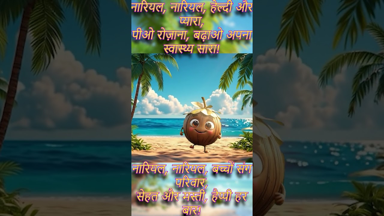 Coconut Power – Amazing Health Benefits Song