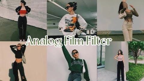 Analog Film Filter | Vsco tutorial