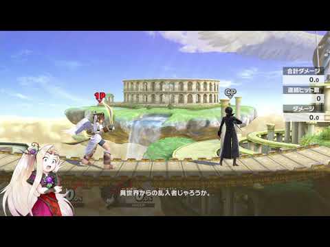【スマブラSP】ジョーカー/ピット/通信/スマッシュアピール/天界漫才