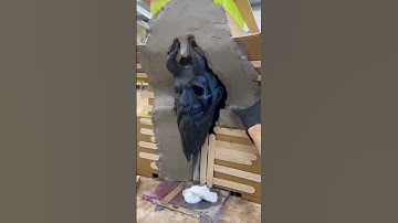 Part 2: mold making for Mimir! #shorts